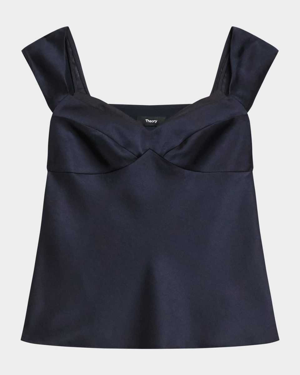 Short Sleeve Peek Cami Top